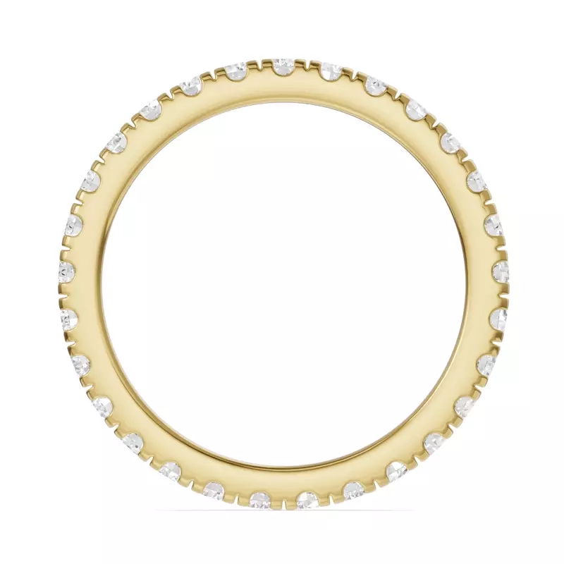 14K Yellow Gold Classic Lab Eternity Band (1.00ct. tw.)