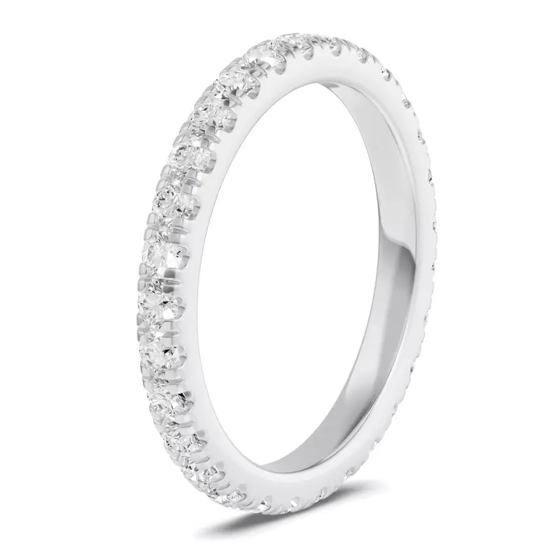 Platinum Classic Lab Eternity Band (1.00ct. tw.)