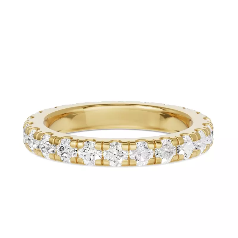 14K Yellow Gold Classic Lab Eternity Band (2.00ct. tw.)