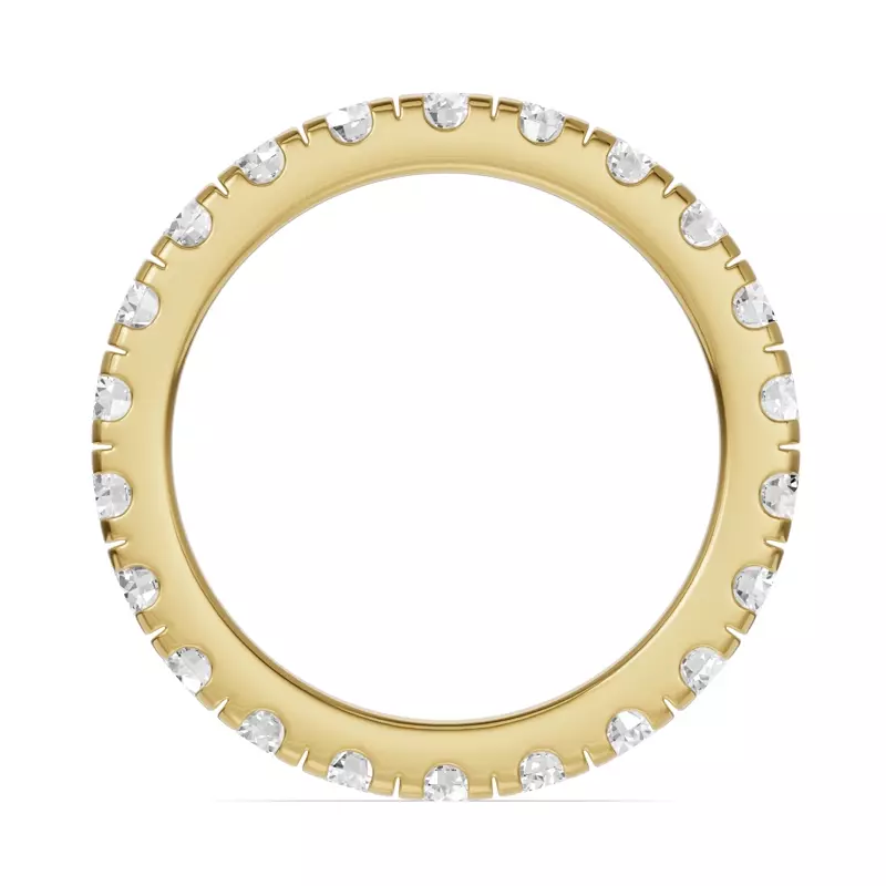 14K Yellow Gold Classic Lab Eternity Band (2.00ct. tw.)