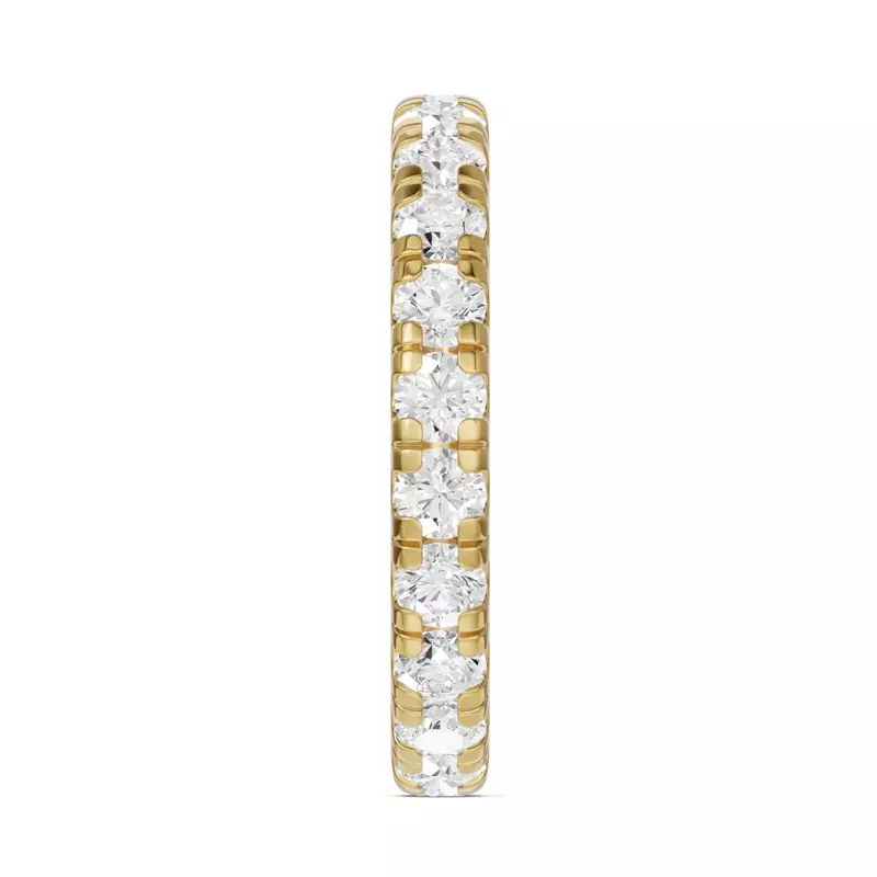 14K Yellow Gold Classic Lab Eternity Band (2.00ct. tw.)