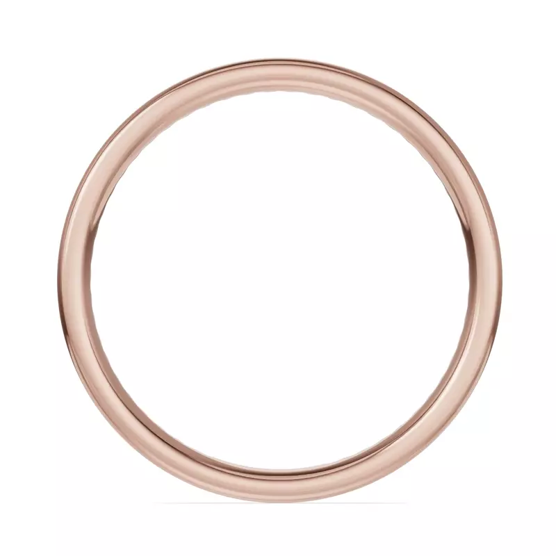 18K Rose Gold Channel-Set Diamond Eternity Band (.25ct. tw.)