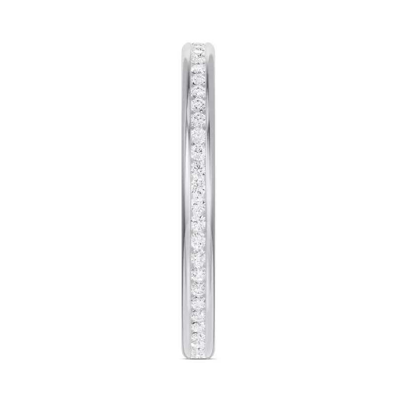 Platinum Channel-Set Diamond Eternity Band (.25ct. tw.)