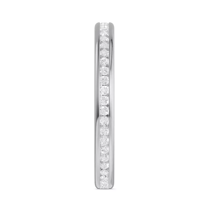 Platinum Channel-Set Diamond Eternity Band (.33ct. tw.)