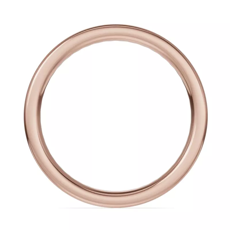 18K Rose Gold Channel-Set Lab Eternity Band (.50ct. tw.)