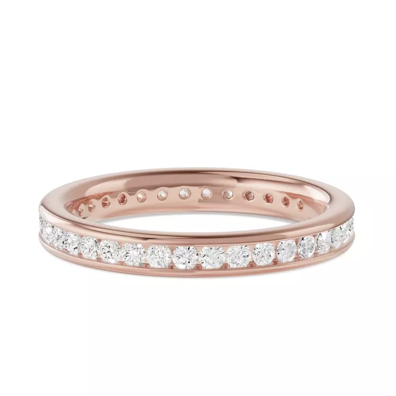 Channel-Set Lab Eternity Band (.75ct. tw.)
