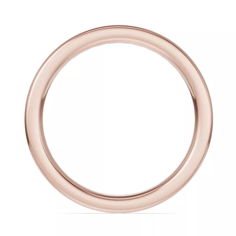 18K Rose Gold Channel-Set Lab Eternity Band (.75ct. tw.)