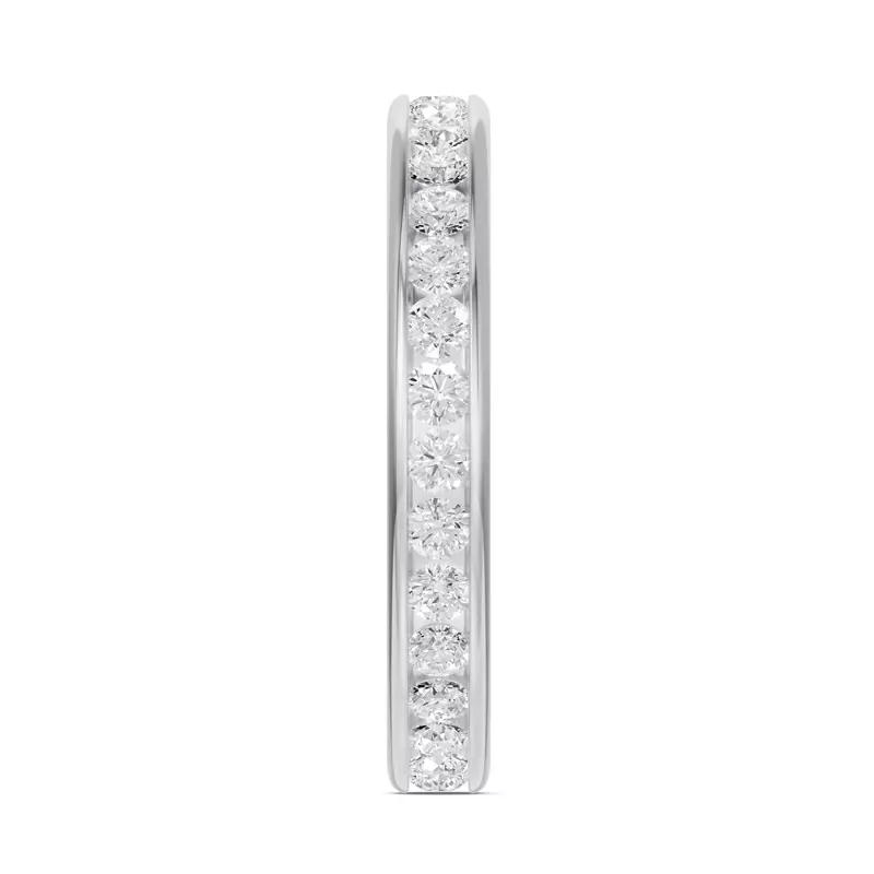 Platinum Channel-Set Diamond Eternity Band (1.00ct. tw.)