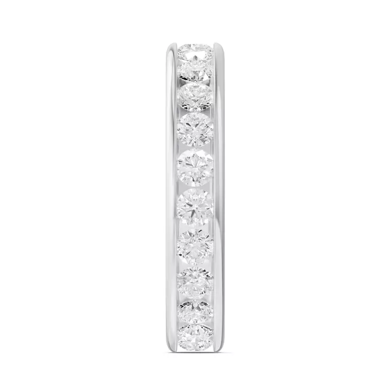 Platinum Channel-Set Lab Eternity Band (2.00ct. tw.)