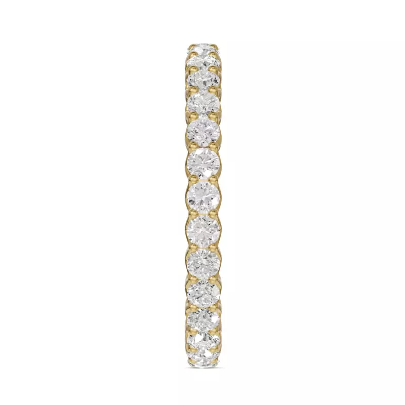 14K Yellow Gold Unity Prong Lab Eternity Band (1.00ct. tw.)