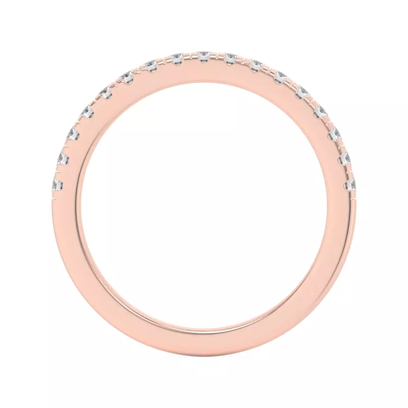 14K Rose Gold Taryn Pavé Band