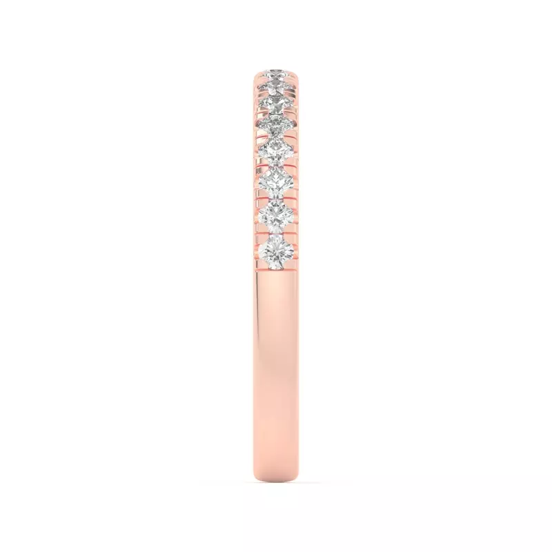 14K Rose Gold Taryn Pavé Band