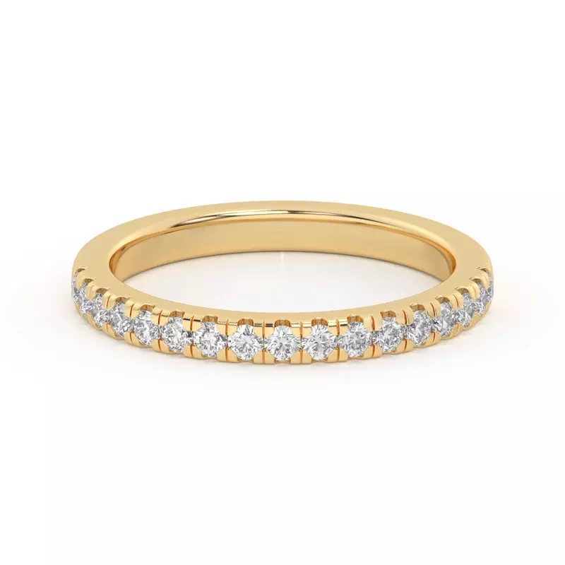 14K Yellow Gold Taryn Pavé Band