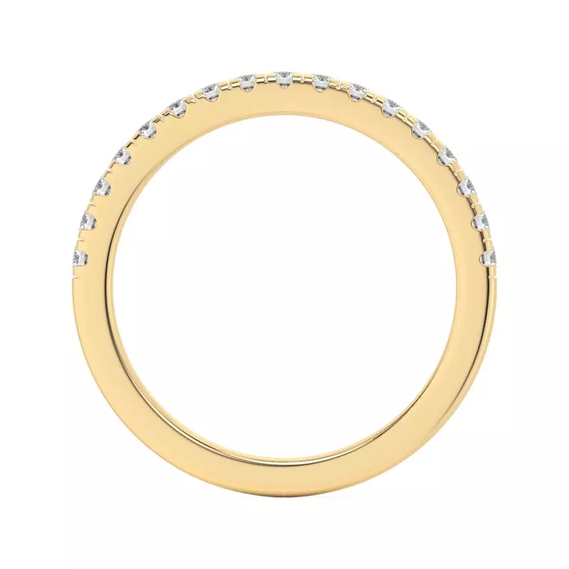 14K Yellow Gold Taryn Pavé Band