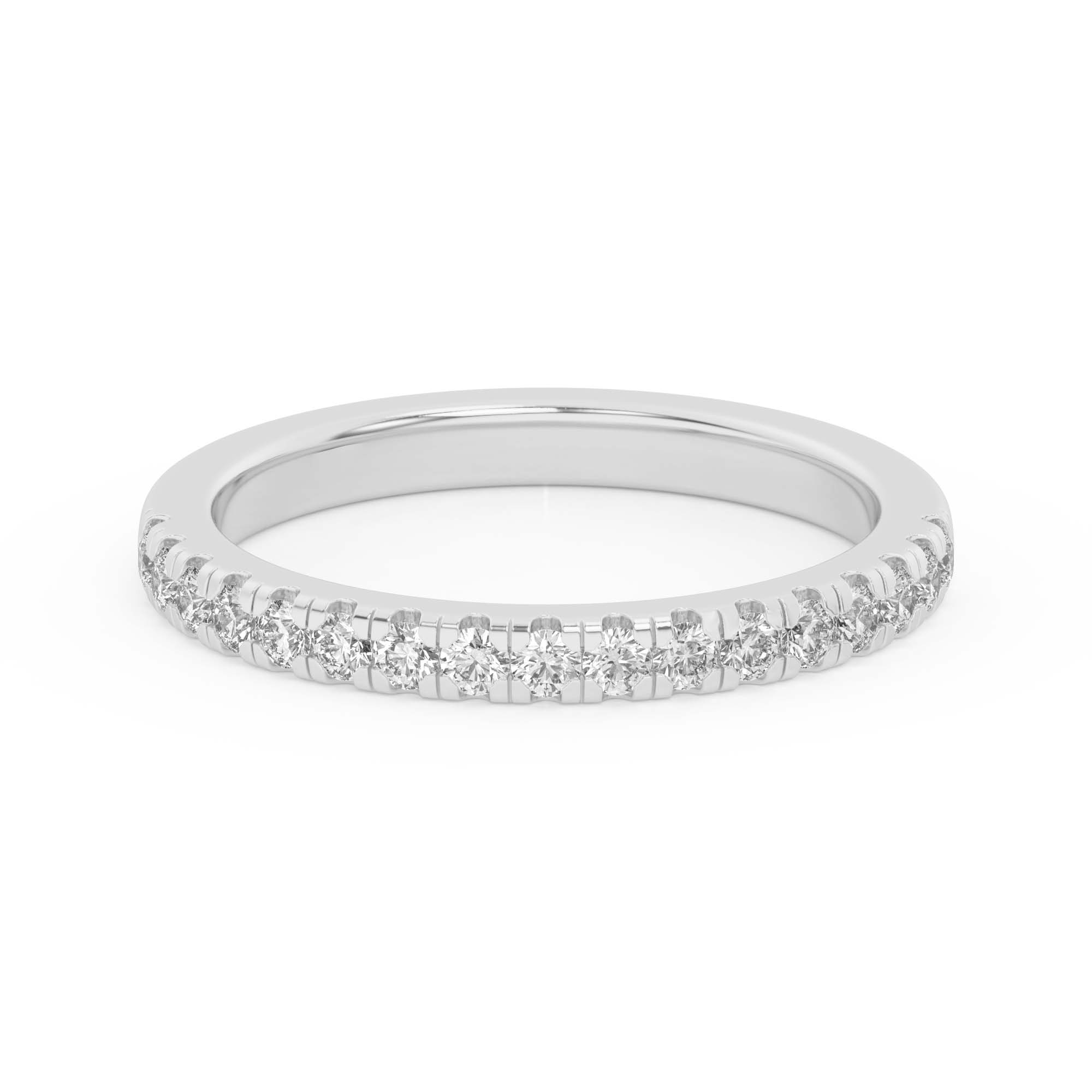 18K White Gold Taryn Pavé Band