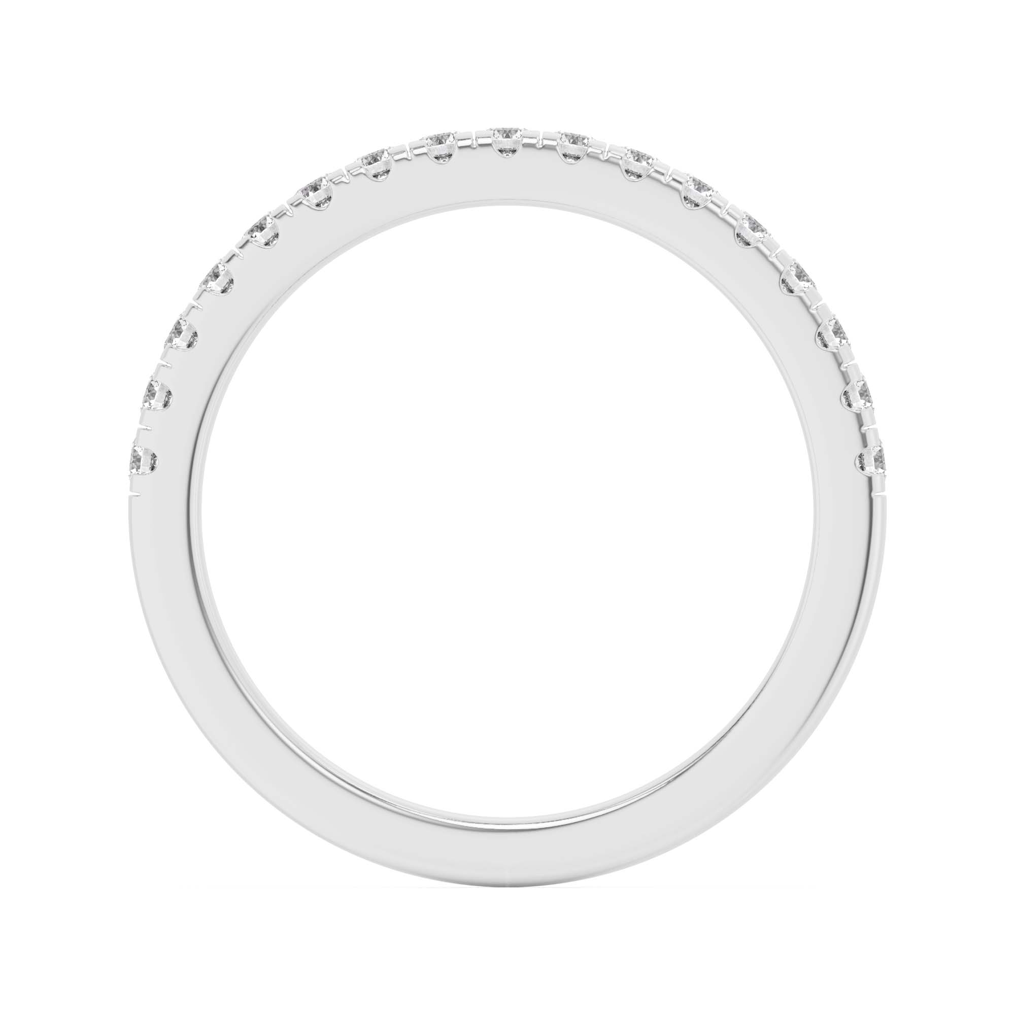 18K White Gold Taryn Pavé Band