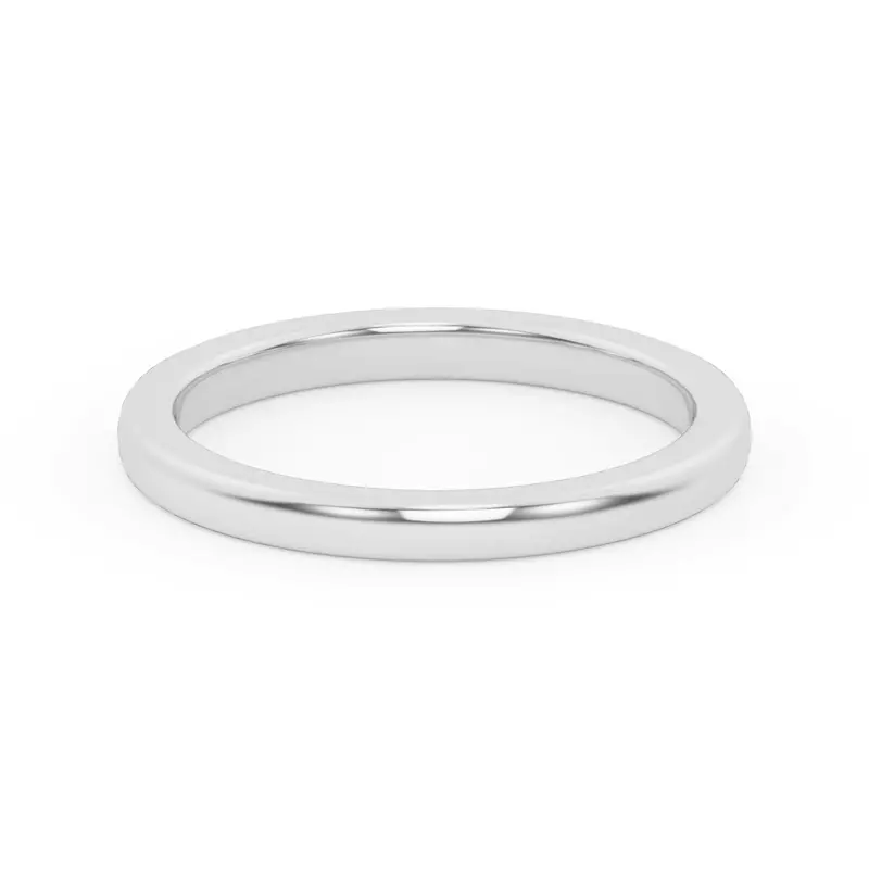 14K White Gold Blanch Classic Band