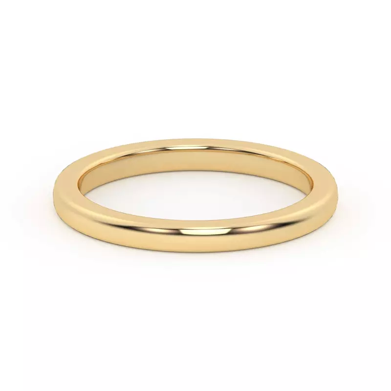 18K Yellow Gold Blanch Classic Band