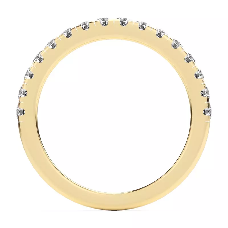14K Yellow Gold Francesca Diamond Band