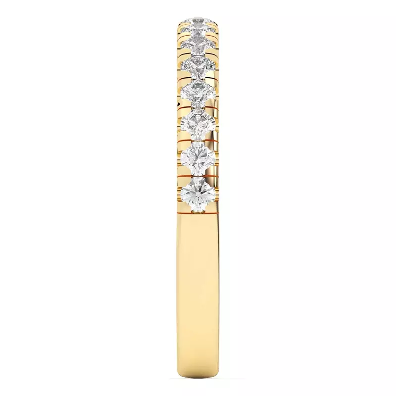 14K Yellow Gold Francesca Diamond Band