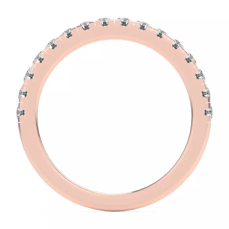 18K Rose Gold Francesca Diamond Band