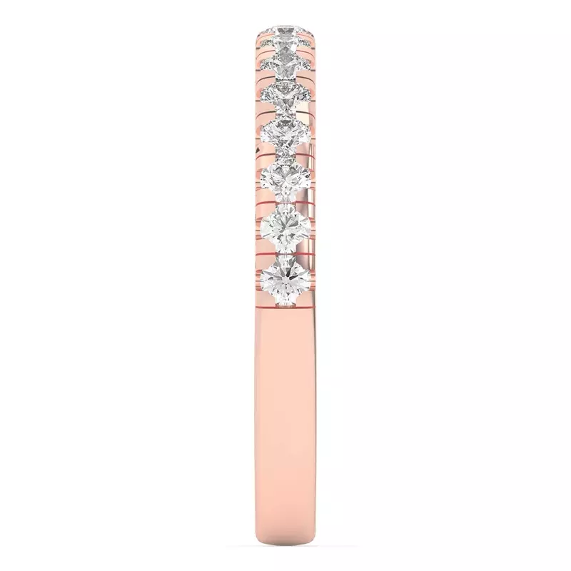 18K Rose Gold Francesca Diamond Band