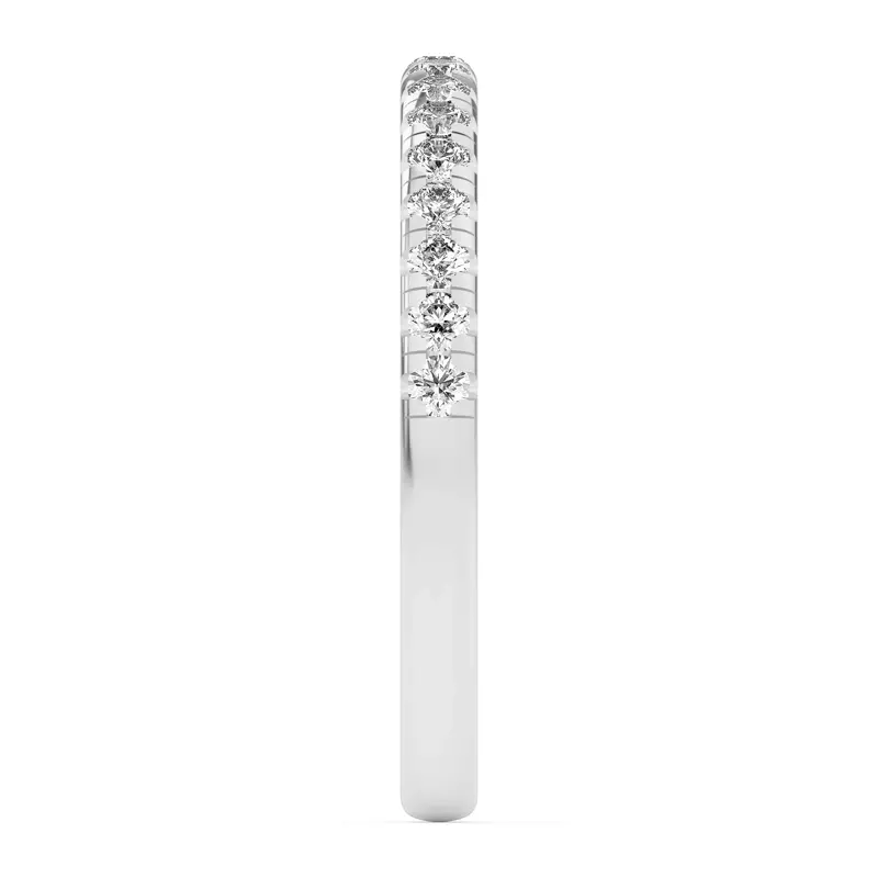 Platinum Lexa Pavé Diamond Band