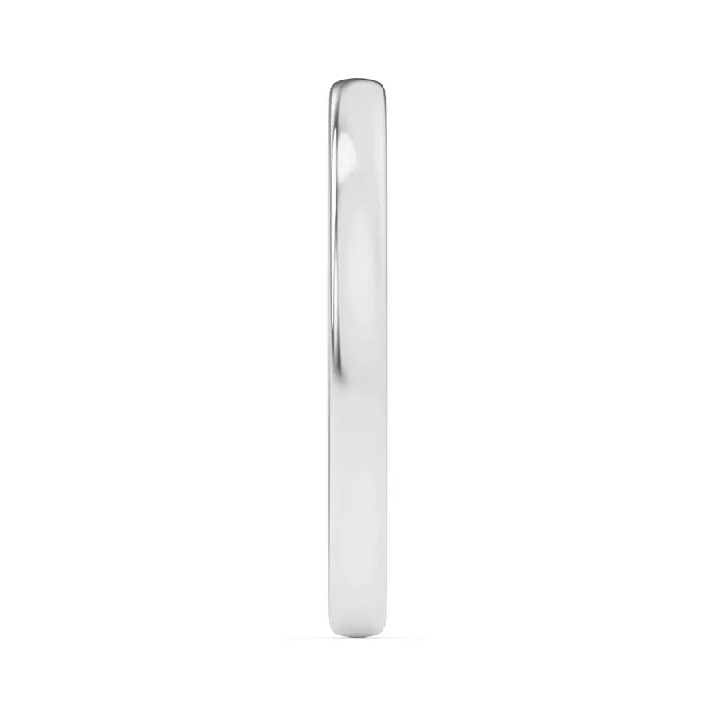 14K White Gold Nova Band