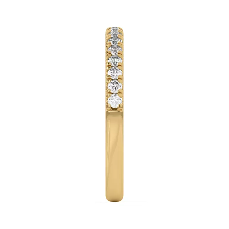 14K Yellow Gold Estelle Pavé Band