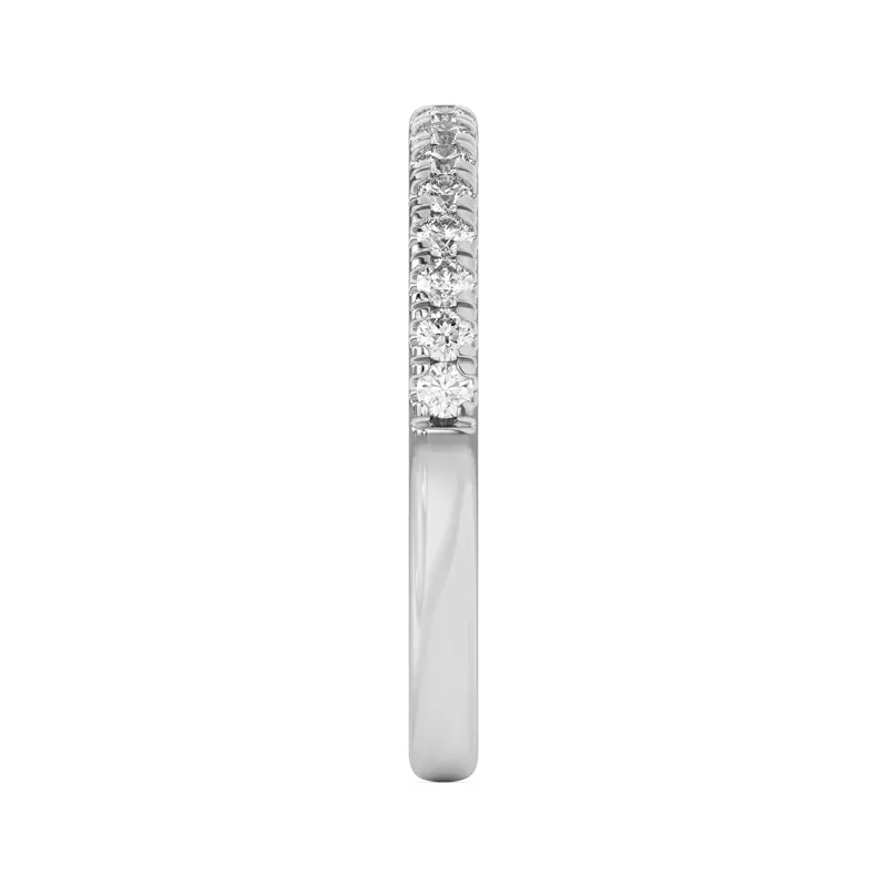 Platinum Estelle Pavé Band