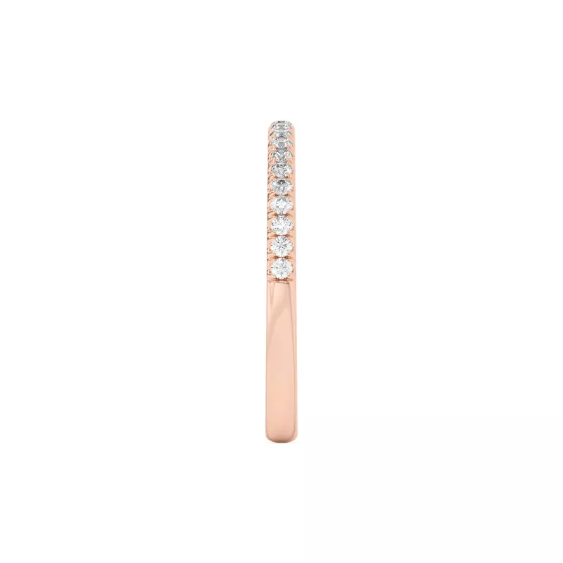 14K Rose Gold Portia Pavé Band