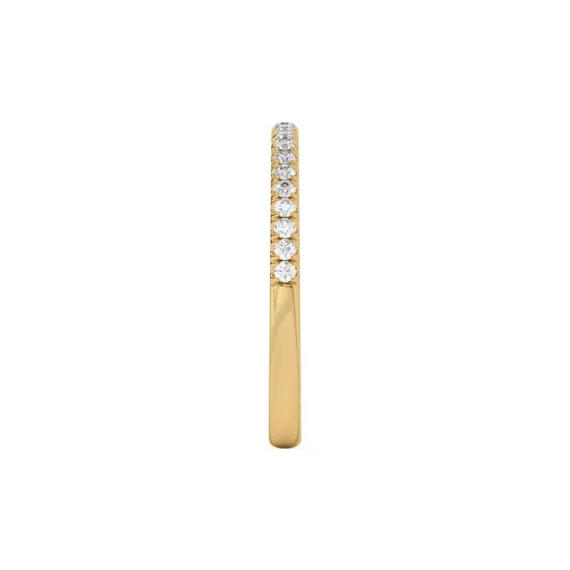 14K Yellow Gold Portia Pavé Band