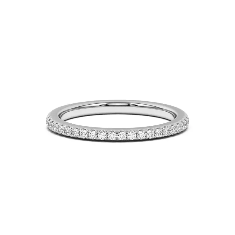 Platinum Portia Pavé Band