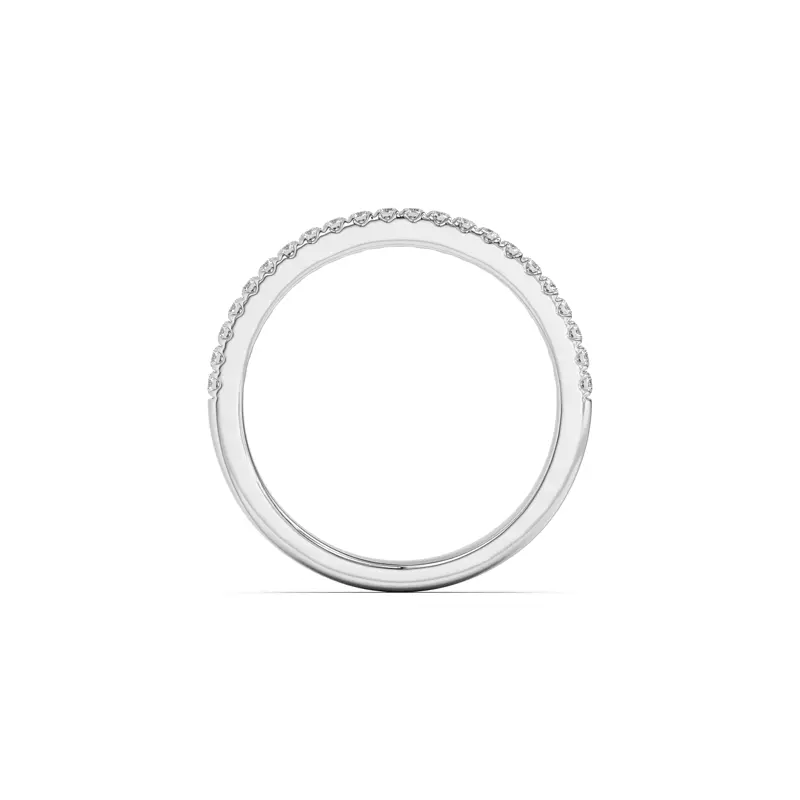 Platinum Portia Pavé Band