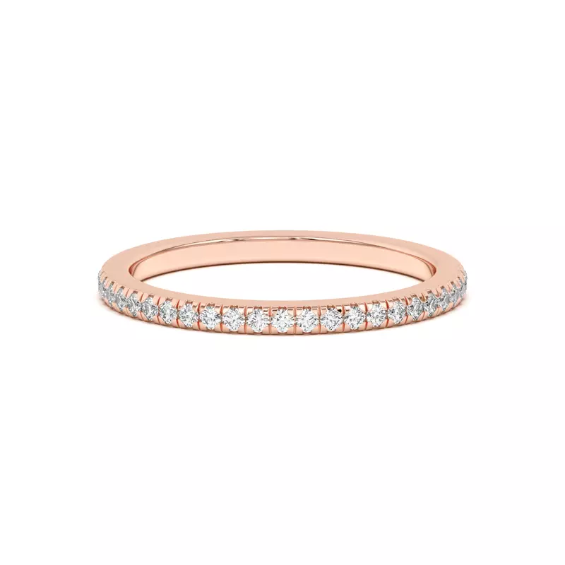 14K Rose Gold Anja Pavé Band