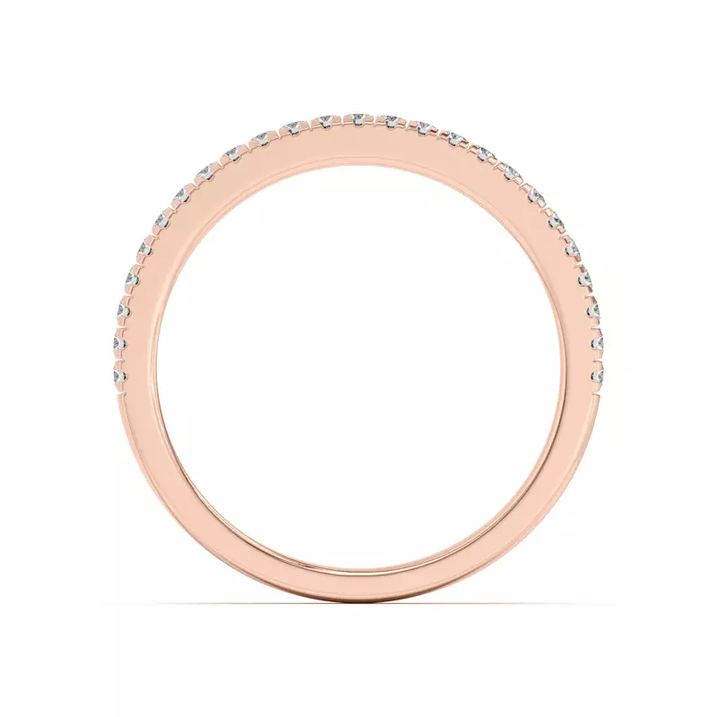 14K Rose Gold Anja Pavé Band
