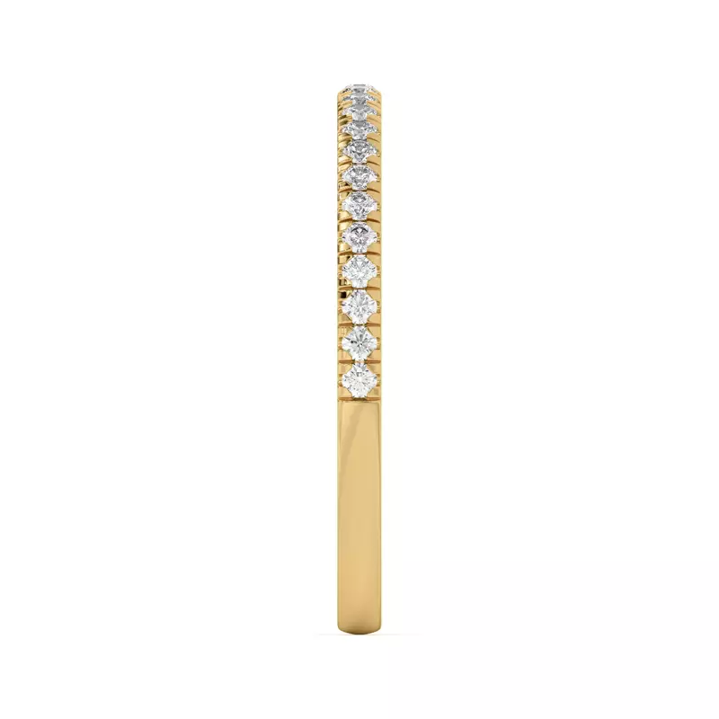 14K Yellow Gold Anja Pavé Band