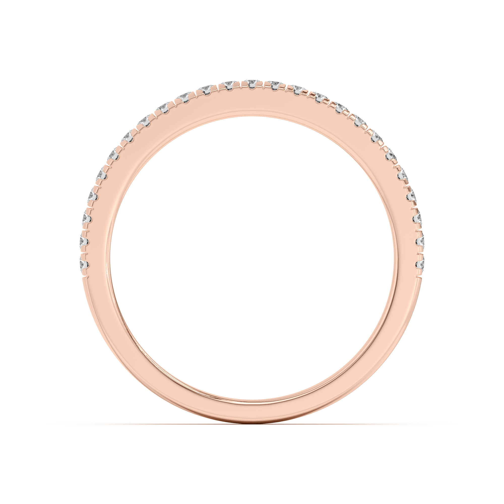 18K Rose Gold Anja Pavé Band