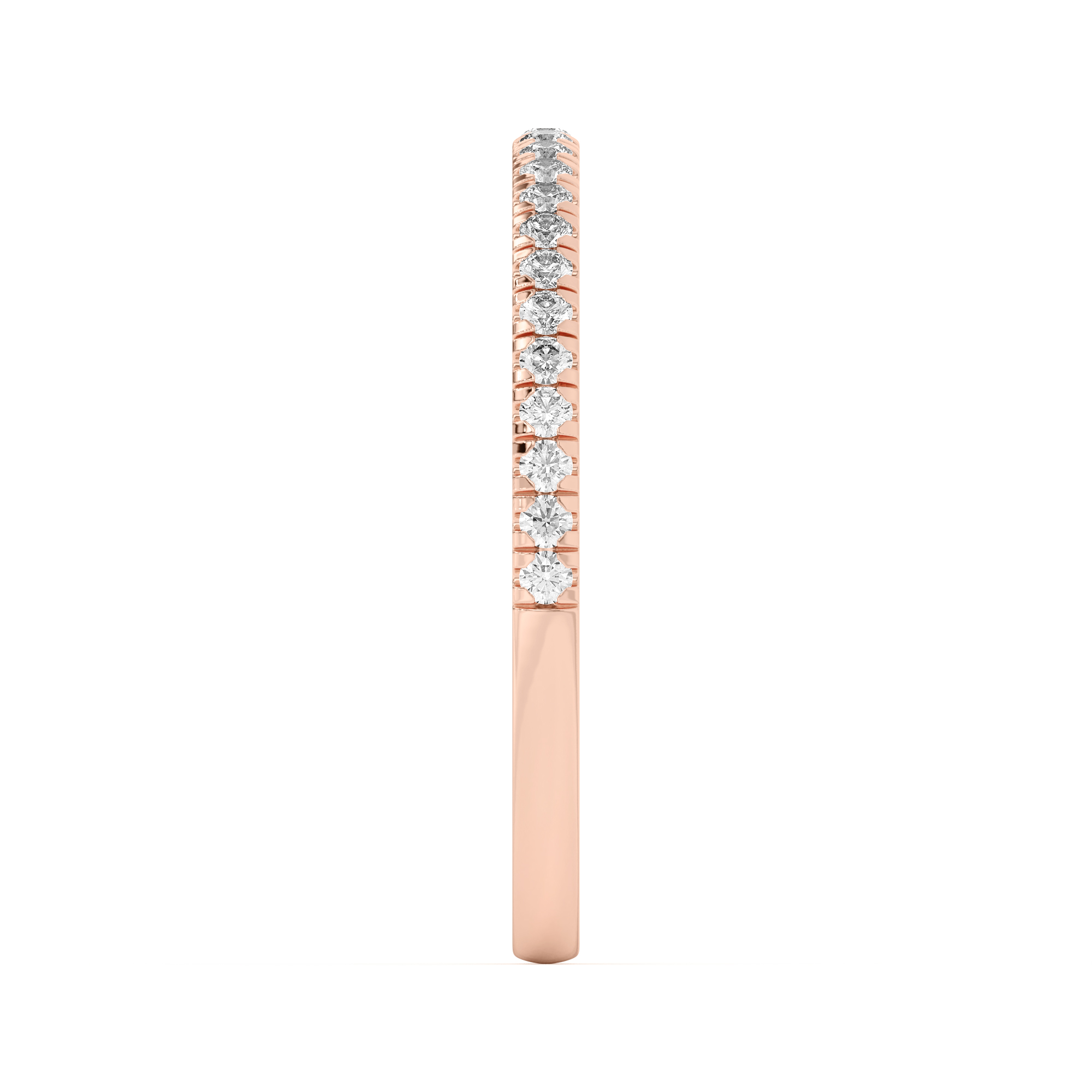 18K Rose Gold Anja Pavé Band