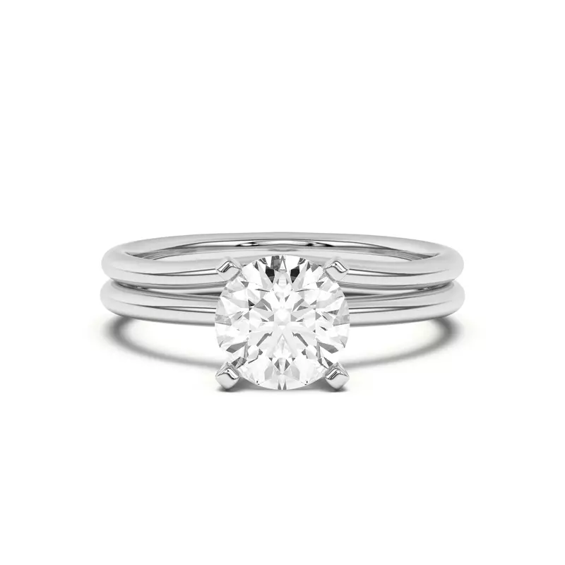 Platinum Ally Curved Band (1.4mm)