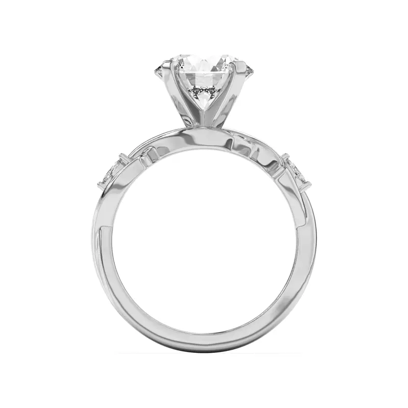 Platinum Robin Marquise Diamond Thorn Engagement Ring