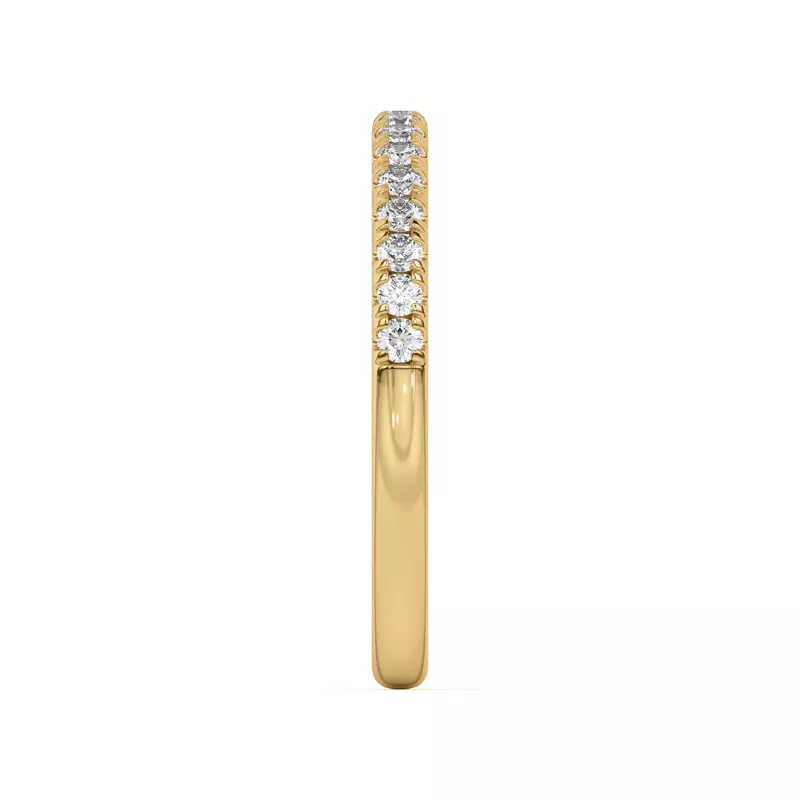 14K Yellow Gold Britta Classic Pavé Band