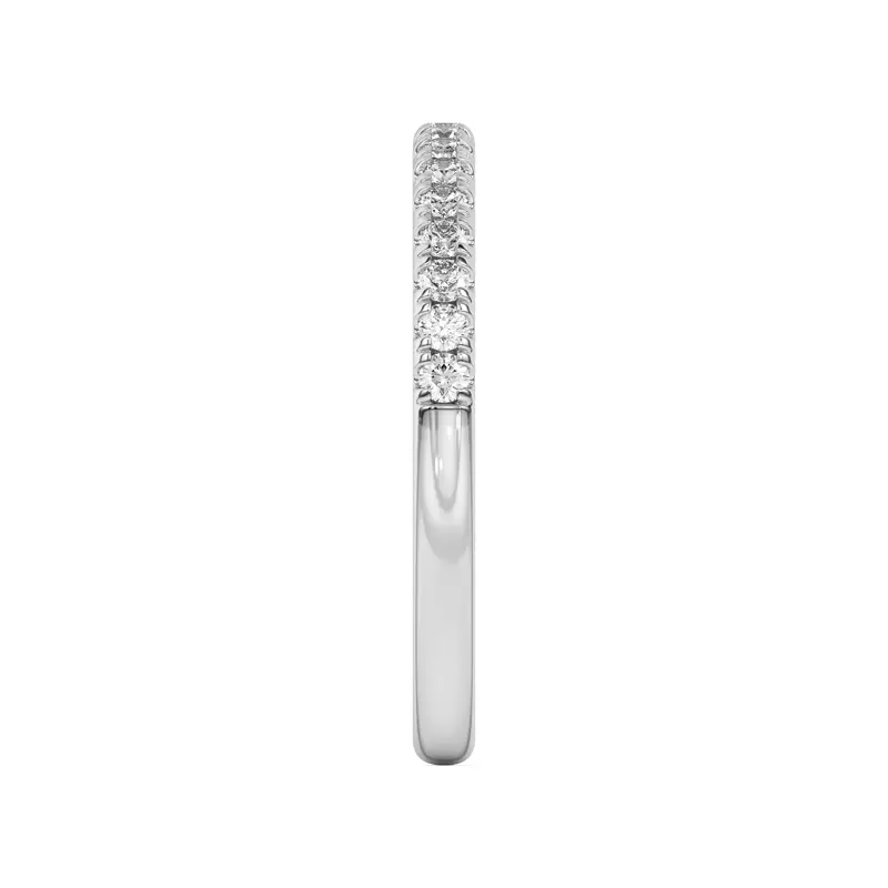 Platinum Britta Classic Pavé Band