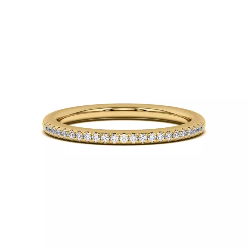 Meryl Petite Pavé Band
