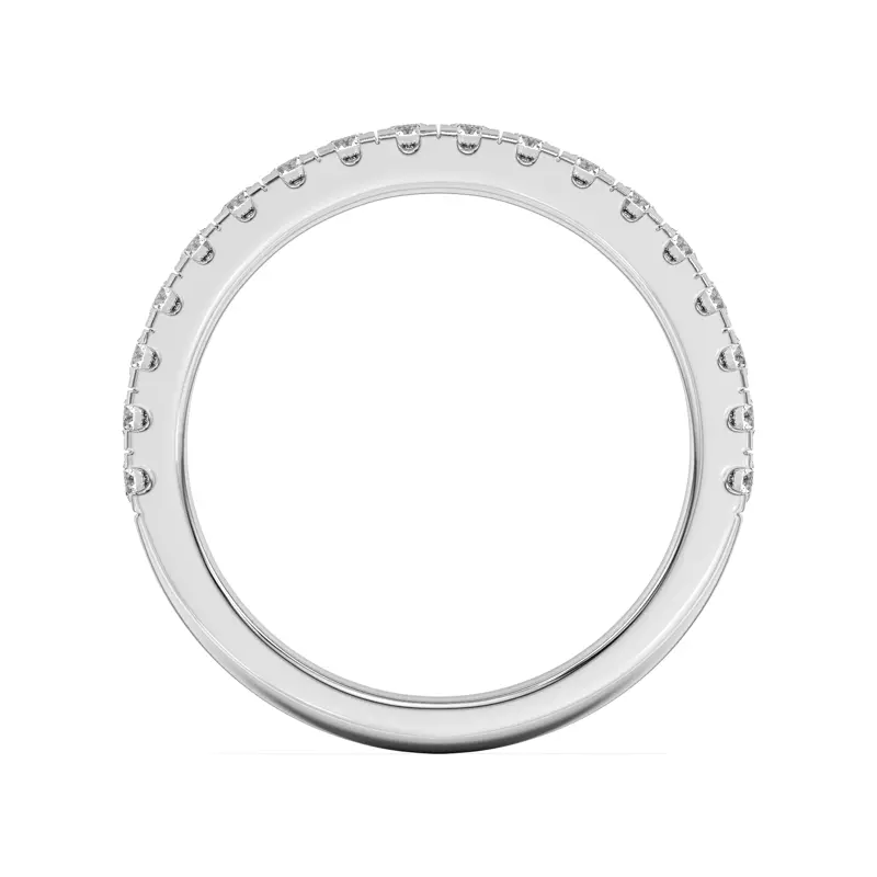 14K White Gold Cici Pavé Band