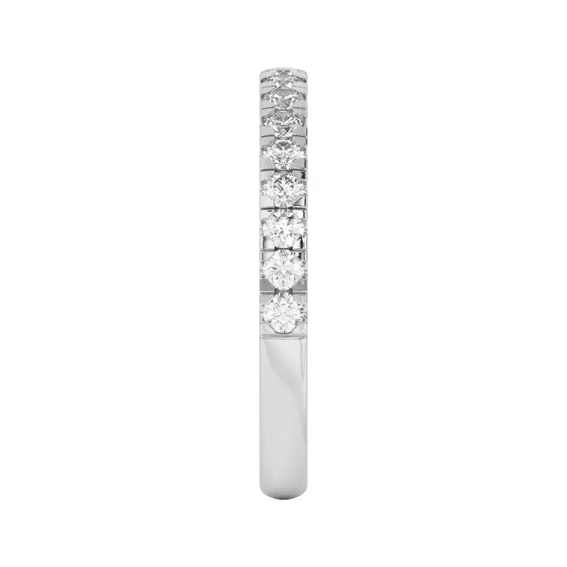 14K White Gold Cici Pavé Band
