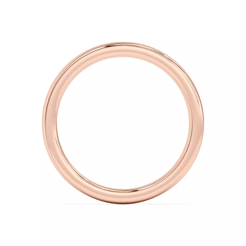 18K Rose Gold Briana Classic Band