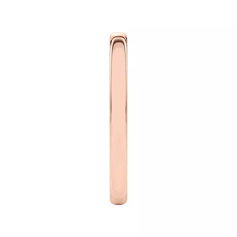 18K Rose Gold Briana Classic Band