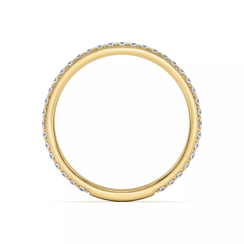 14K Yellow Gold Alara Pavé Band
