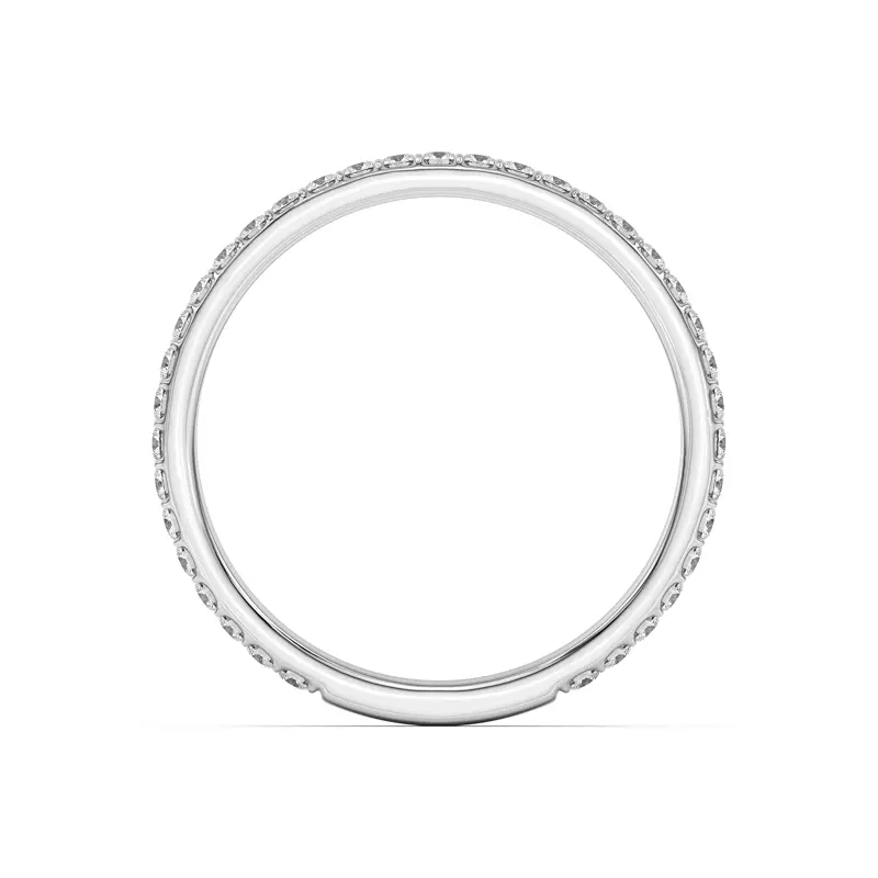 Platinum Alara Pavé Band